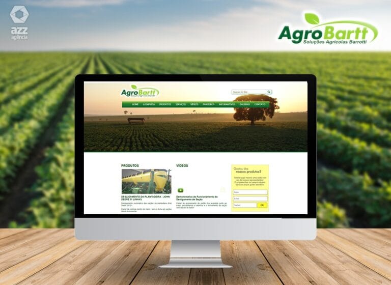 Criação de site para automação agrícola