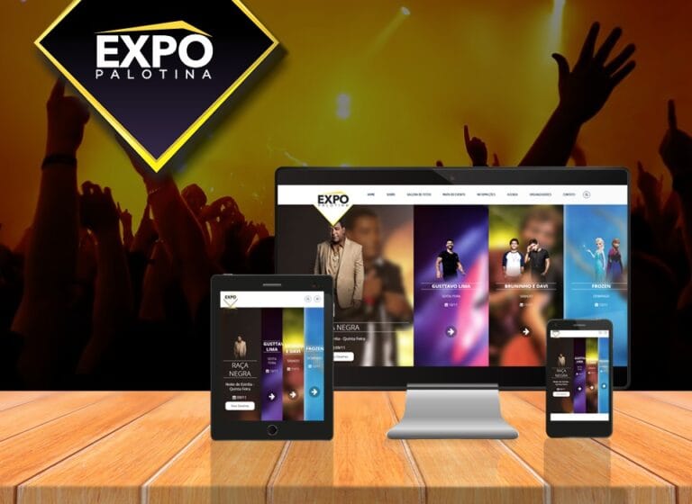 Criação de Site de Eventos Expo Palotina
