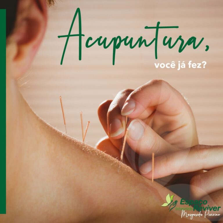 Post do Instagram criado pela AZZ para a Acupuntura Margarida, com conteúdo sobre acupuntura