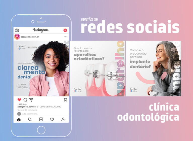 Gestão de Redes Sociais para clínica odontológica
