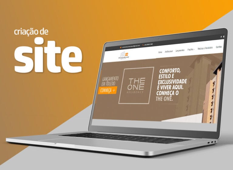 Criação de Site para Construtora