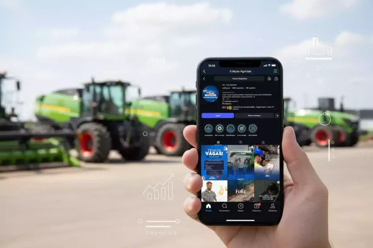 Peças criadas pela AZZ para o Instagram da MCL Peças Agrícolas
