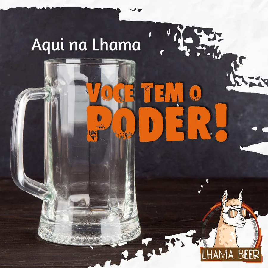 Post Aqui na Lhama você tem o poder