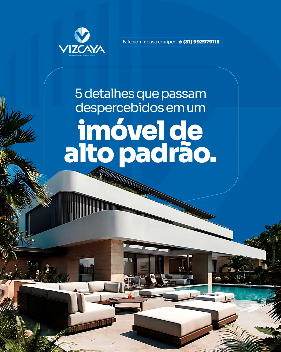 Post 5 detalhes que passam despercebidos em um imóvel de alto padrão